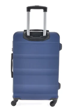 Trolley medio blu con 4 ruote e manico telescopico Indigeno INDIGENO180/M