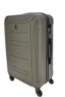 Trolley medio bronzo scuro rigido con ruote piroettanti Prima Riga PR161/M