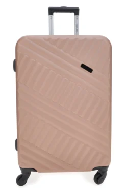 Trolley oro rosa rigido con ruote piroettanti Prima Riga PR162/P