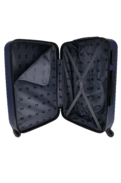 Trolley piccolo blu rigido Prima riga Pr194/P