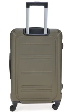 Trolley piccolo bronzo scuro rigido con ruote piroettanti Prima Riga PR161/P