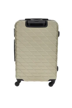Trolley piccolo champagne rigido con 4 ruote Prima riga PR157/P