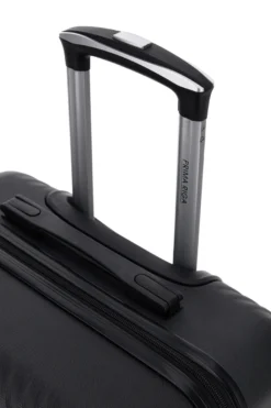 Trolley piccolo nero rigido con 4 ruote Prima riga PR169/P