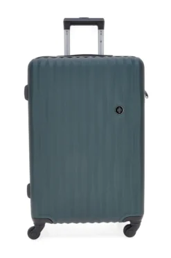Trolley piccolo verde rigido con ruote multidirezionali 2T2L 175/P