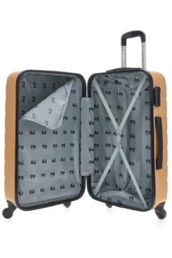 Trolley rigido con 4 ruote Prima Riga f140/P Oro
