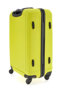 Trolley rigido giallo con chiusura TSA Indigeno 139/P