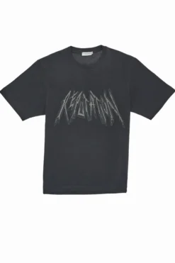 T-Shirt Antracite con Strass Boardman 1140