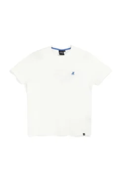 T-shirt bianca 100% cotone U.s. grand polo US61601M