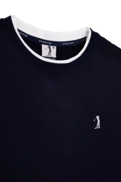 T-shirt Blu navy con logo Us golf TS1053
