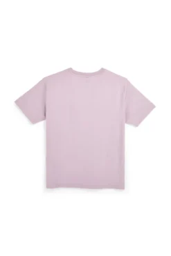 T-shirt Malva Oversize con Stampa Los Angeles Skechers Destination Short Sleeve Tee
