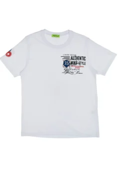 T-Shirt Max Dillan Man086 Bianca