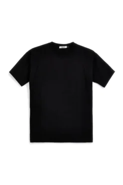 T-shirt nera girocollo a maniche corte Boardman ALPHA10