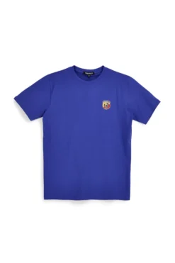 T-shirt royal con logo ricamato Abarth ABARTH01