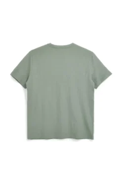 T-shirt verde in cotone Pittarello tierra NBY703