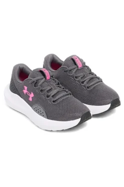 UNDER ARMOUR Rogue 4 Laufschuhe in Grau und Rosa