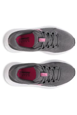UNDER ARMOUR Rogue 4 Laufschuhe in Grau und Rosa