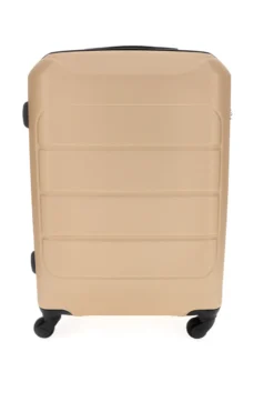 Valigia trolley grande champagne con lucchetto integrato Prima Riga PR173/G