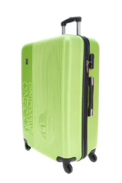 Valigia trolley grande verde rigida 4 ruote Indigeno INDIGENO182/G