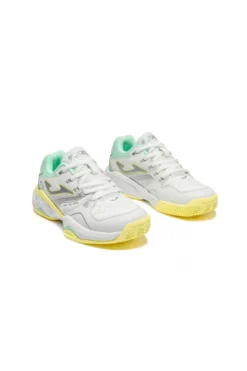 Weiße atmungsaktive Mesh Padel Schuhe Joma Master 100