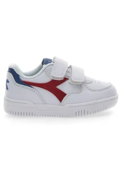 Weiße Erste-Schritte-Schuhe Diadora Raptor Low TD