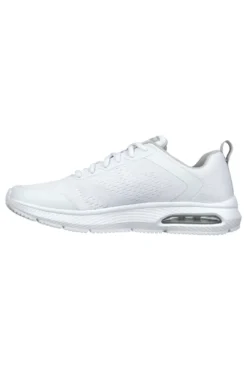 Weiße Fitnessschuhe Skechers Dyna-Air