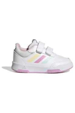 Weiße Lauflernschuhe mit bunten Details ADIDAS Tensaur Sport 2.0 CF I