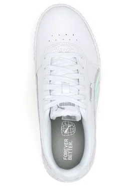 Weiße Puma Carina 2.0 Holo-Sneaker