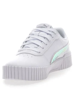 Weiße Puma Carina 2.0 Holo-Sneaker