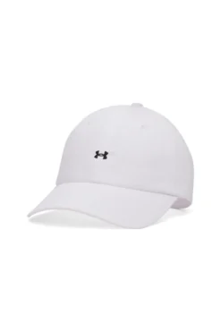 Weißer Hut mit Under Armour Logo 1369790-104