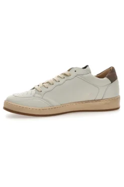 Weißes Leder Herren Turnschuhe Pittarello Plus S3