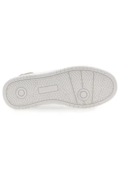 Weiße Sneakers Baumwollgürtel Austria Multi