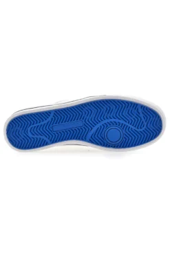 Weiße Sneakers mit kontrastierenden blauen Details US POLO CLUB SUMMY LTX