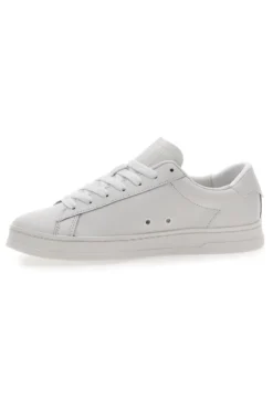 Weiße Sneakers mit Lederobermaterial TOMMY JEANS TJM LEATHER LOW CUPSOLE