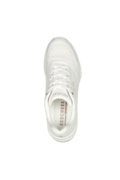 Weiße Sneakers mit Memory-Schaum Skechers Million Air Elevated Air