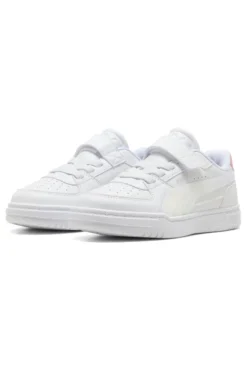 Weiße Turnschuhe mit Riemen und Schnürsenkeln Puma Caven III Holo 2.0 AC+ PS