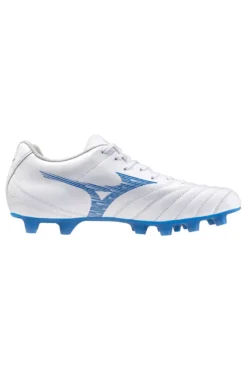 Weiße und blaue Fußballschuhe von MIZUNO MONARCIDA NEO III SELECT