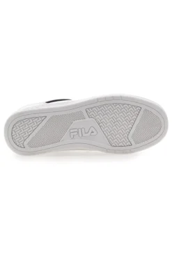 Weiße und blaue Sneakers Fila C. Court Teens