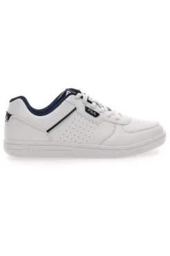 Weiße und blaue Sneakers Fila C. Court Teens