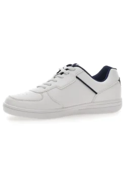 Weiße und blaue Sneakers Fila C. Court Teens
