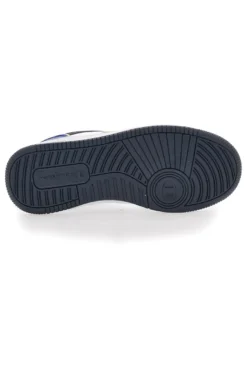 Weiße und schwarze Sneaker mit Schnürsenkeln Champion Rebound 2.0 Low