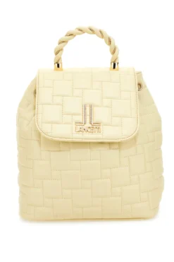 Zaino Beige Con dettagli Dorati Lancetti 24S-105-2