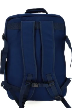 Zaino blu da viaggio con spallacci imbottiti Indigeno PITTBAC002-B