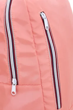 Zaino corallo con zip a contrasto Lotto LTT438