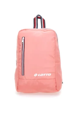 Zaino corallo con zip a contrasto Lotto LTT438