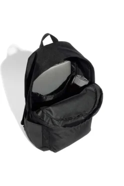 Zaino nero con logo oro e tasca porta laptop Adidas IS7048