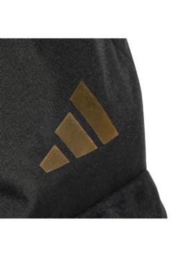 Zaino nero con logo oro e tasca porta laptop Adidas IS7048