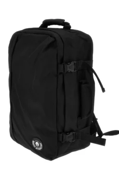Zaino nero con manico e design essenziale Indigeno metropolitano XPITTBAC003-A