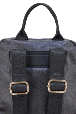 Zaino nero con portachiavi orsetto Naj-Oleari COB 62050/BOBA13