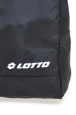 Zaino nero con zip a contrasto Lotto LTT438