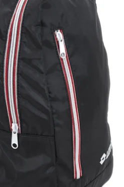 Zaino Nero con Zip Laterale Lotto LTT438